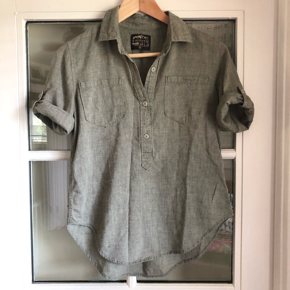 United by Blue Popover Top